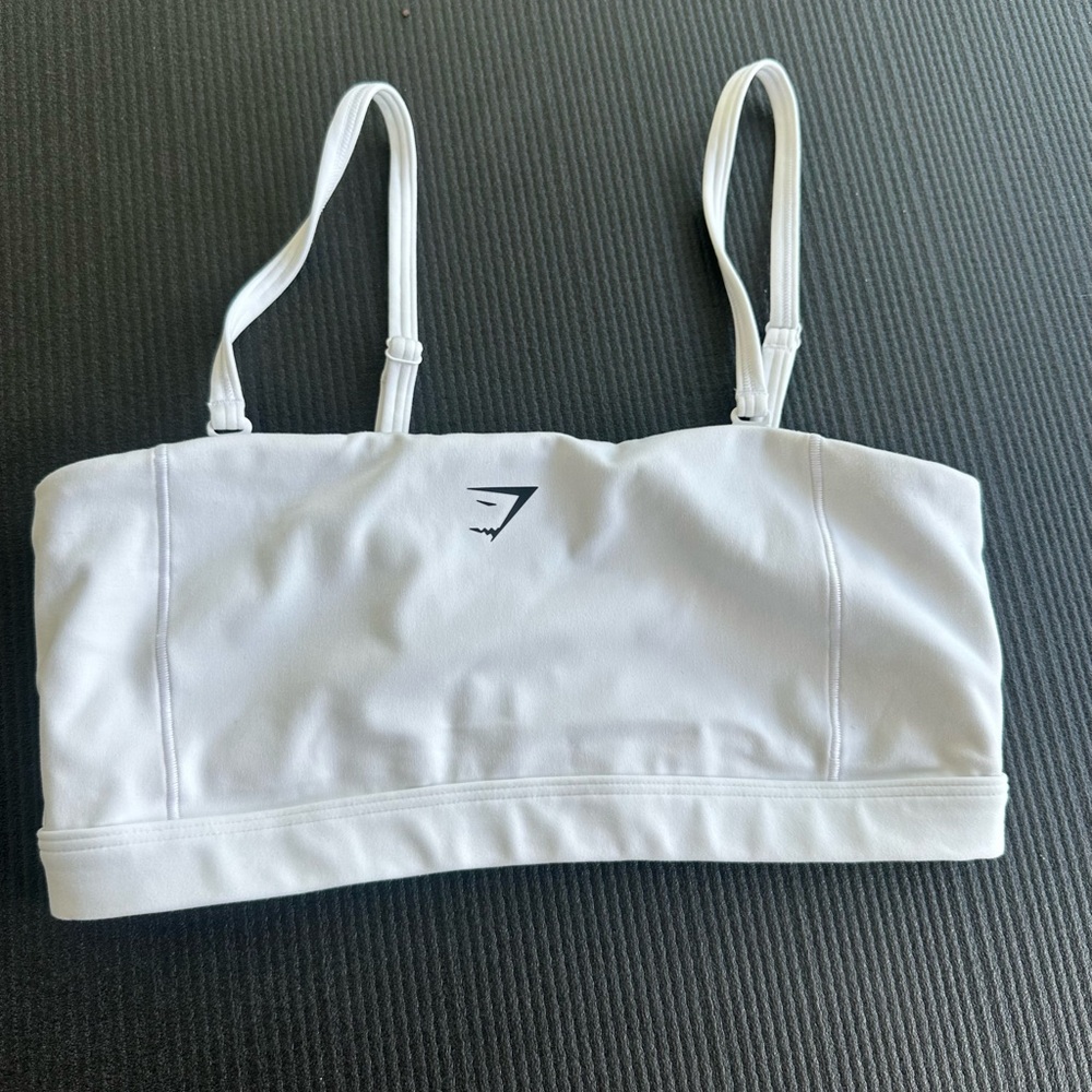 Gymshark White Sports Bra